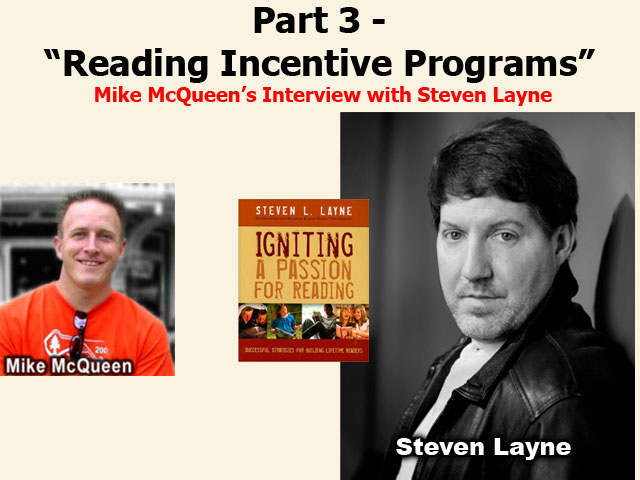 Thumbnail image for Steven Layne Interview Part 3 – “Reading Incentive Programs”