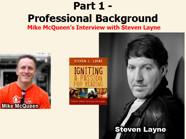 Thumbnail image for Steven Layne Interview Part 1 – Professional Background